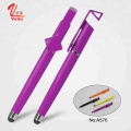 Newest product ideas mobile phone holder stylus pen with code logo print